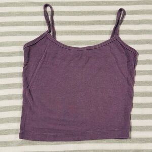 Purple Spaghetti Strap Top